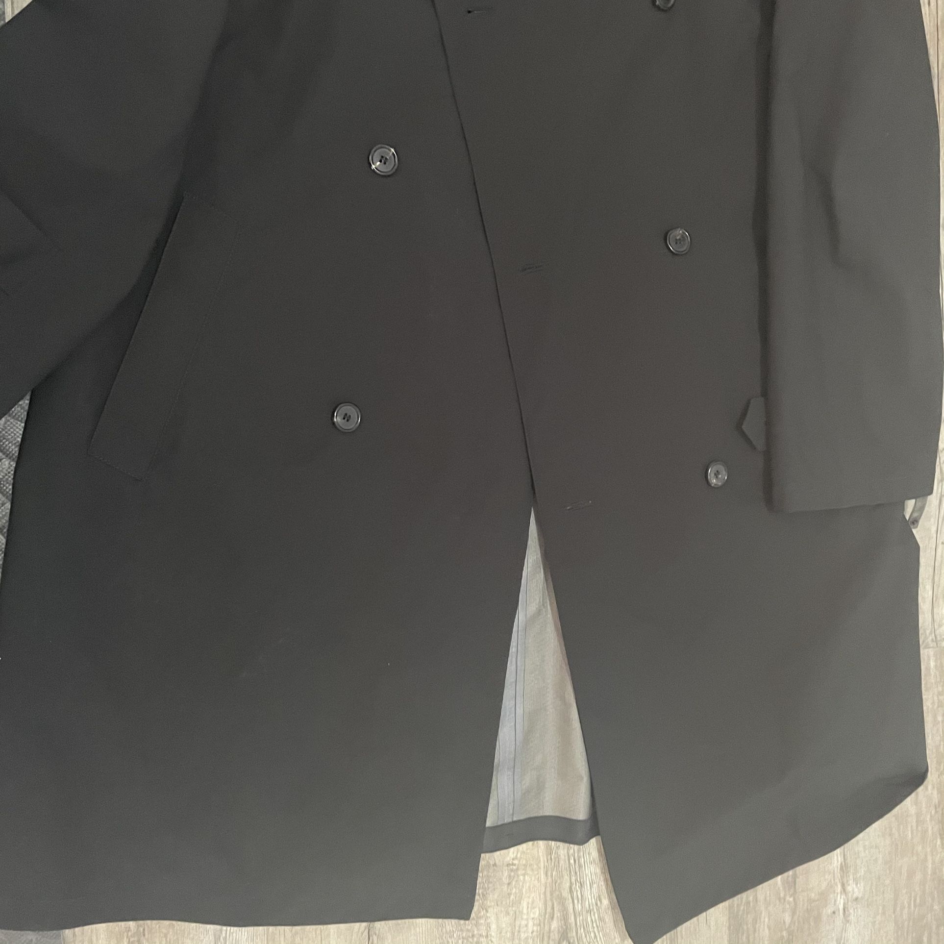 Prada Mens Windbreaker Trench Coat