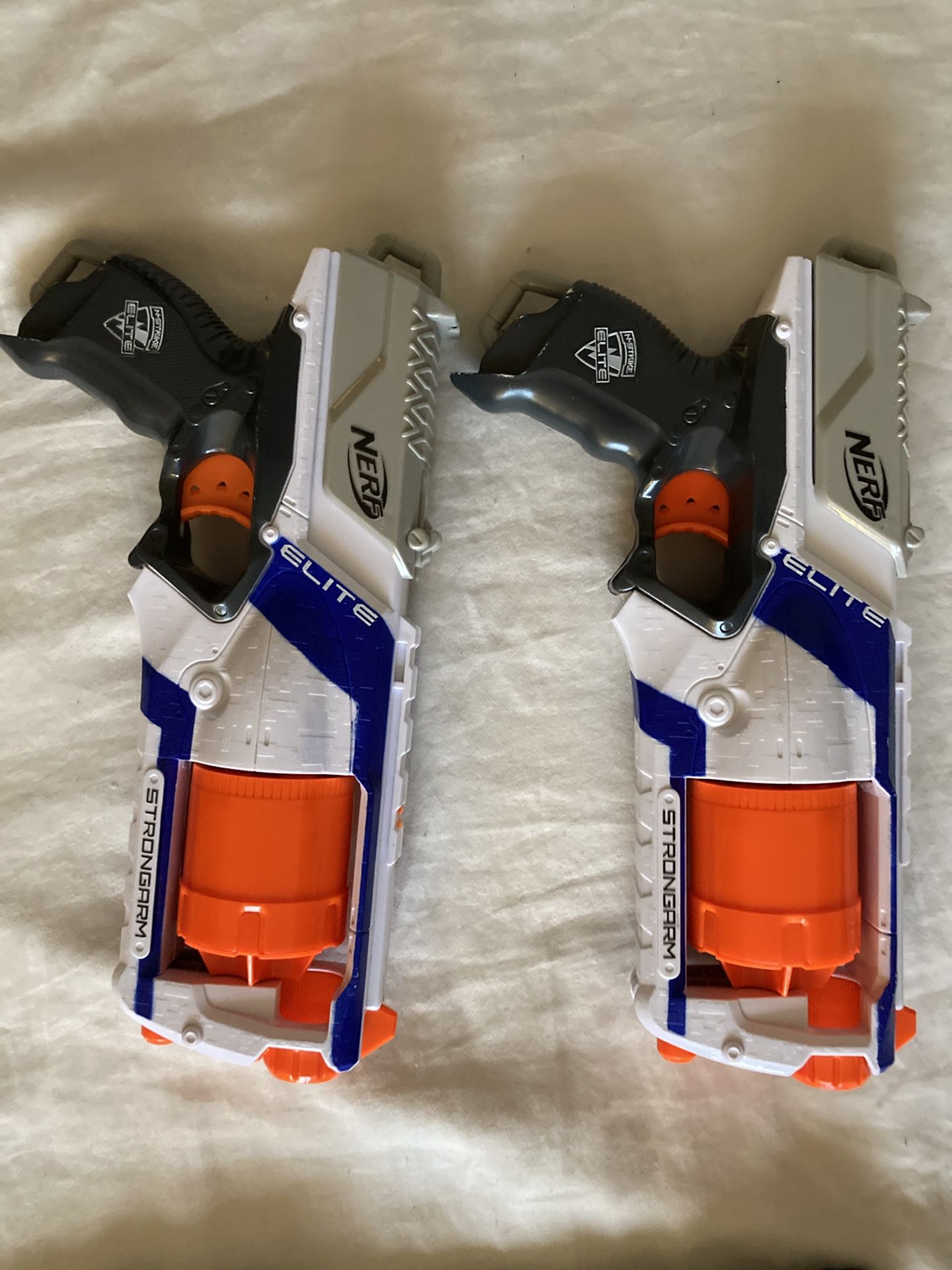 Nerf N Elite vest and nerf gun set