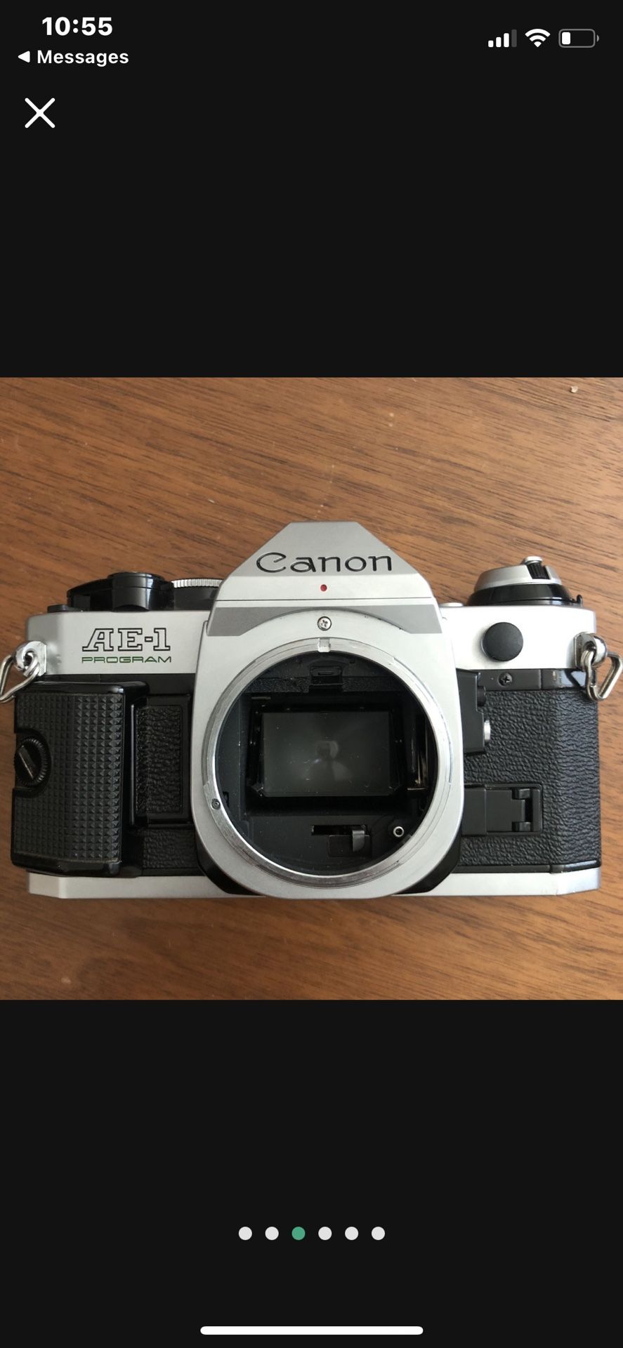 Canon Film Camera Body Only for Sale in Las Vegas, NV