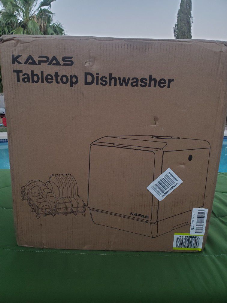 $150 KAPAS PORTABLE TABLETOP DISH WASHER 