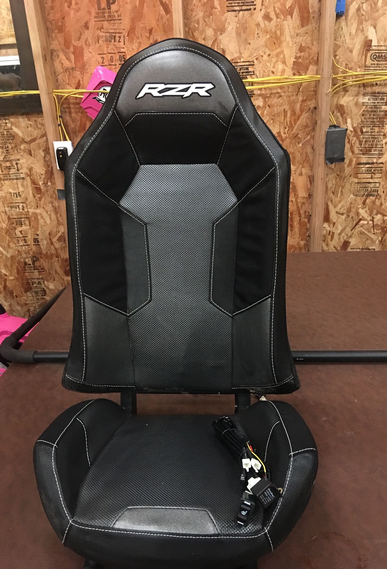 2 polaris rzr heated seats back and bottom hi and low heat for Sale in