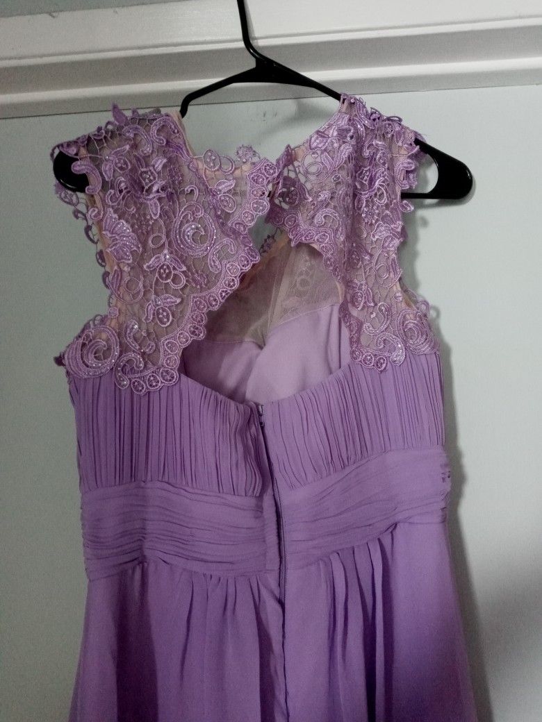 Purple Bridesmaid dress XL