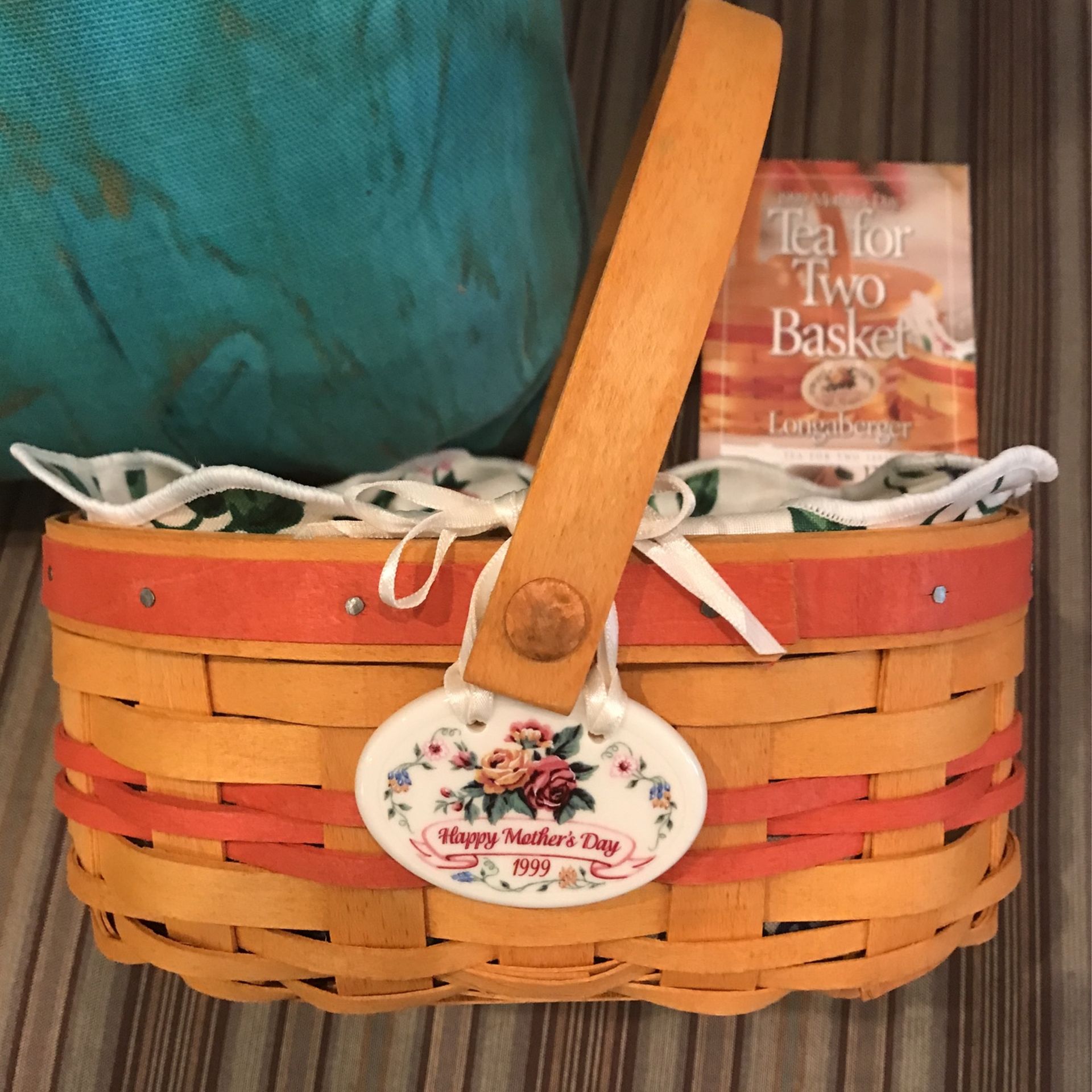 Longaberger Tea For Two Basket