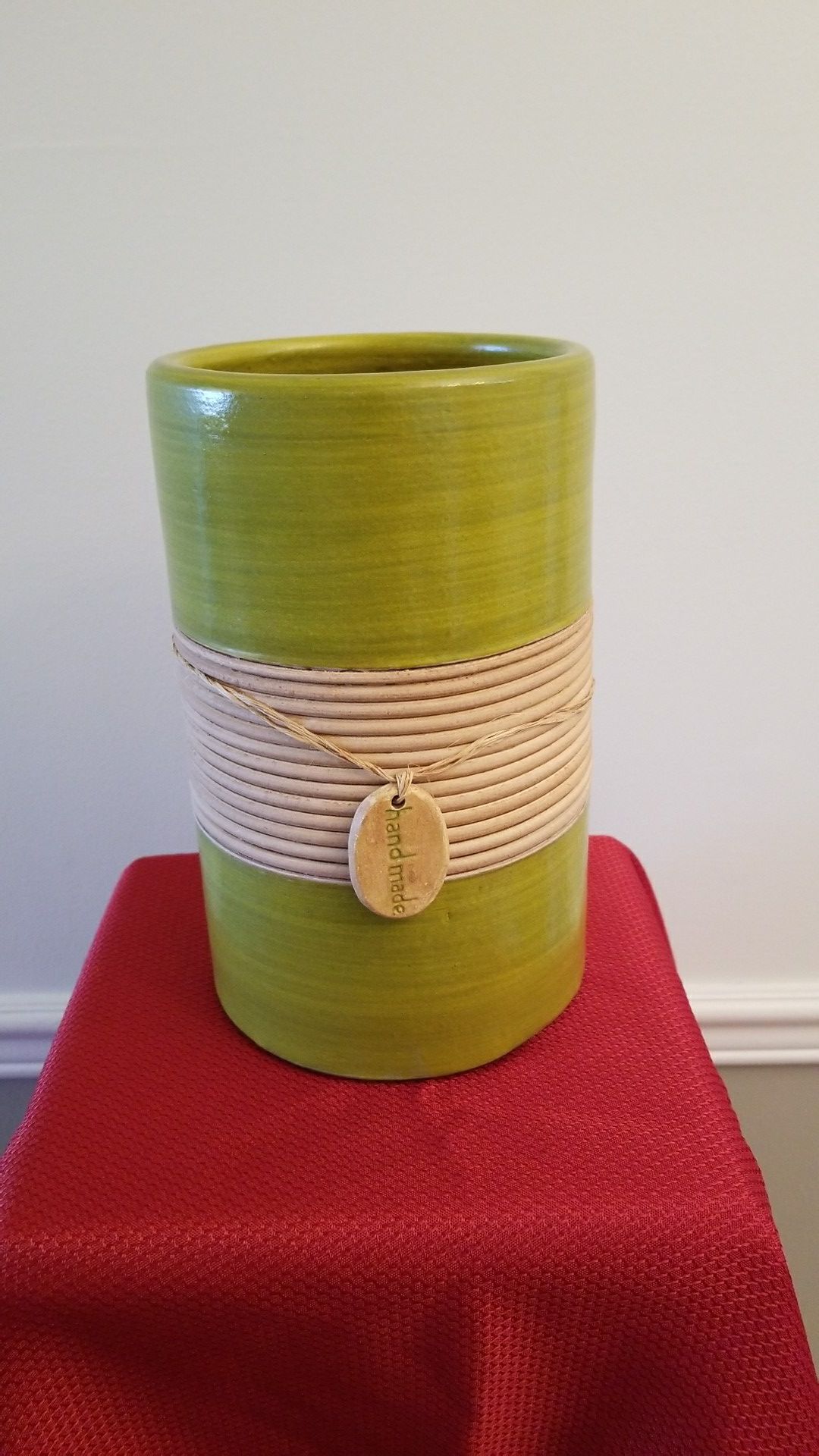 Handmade Pottery Vase/Utensil Caddy