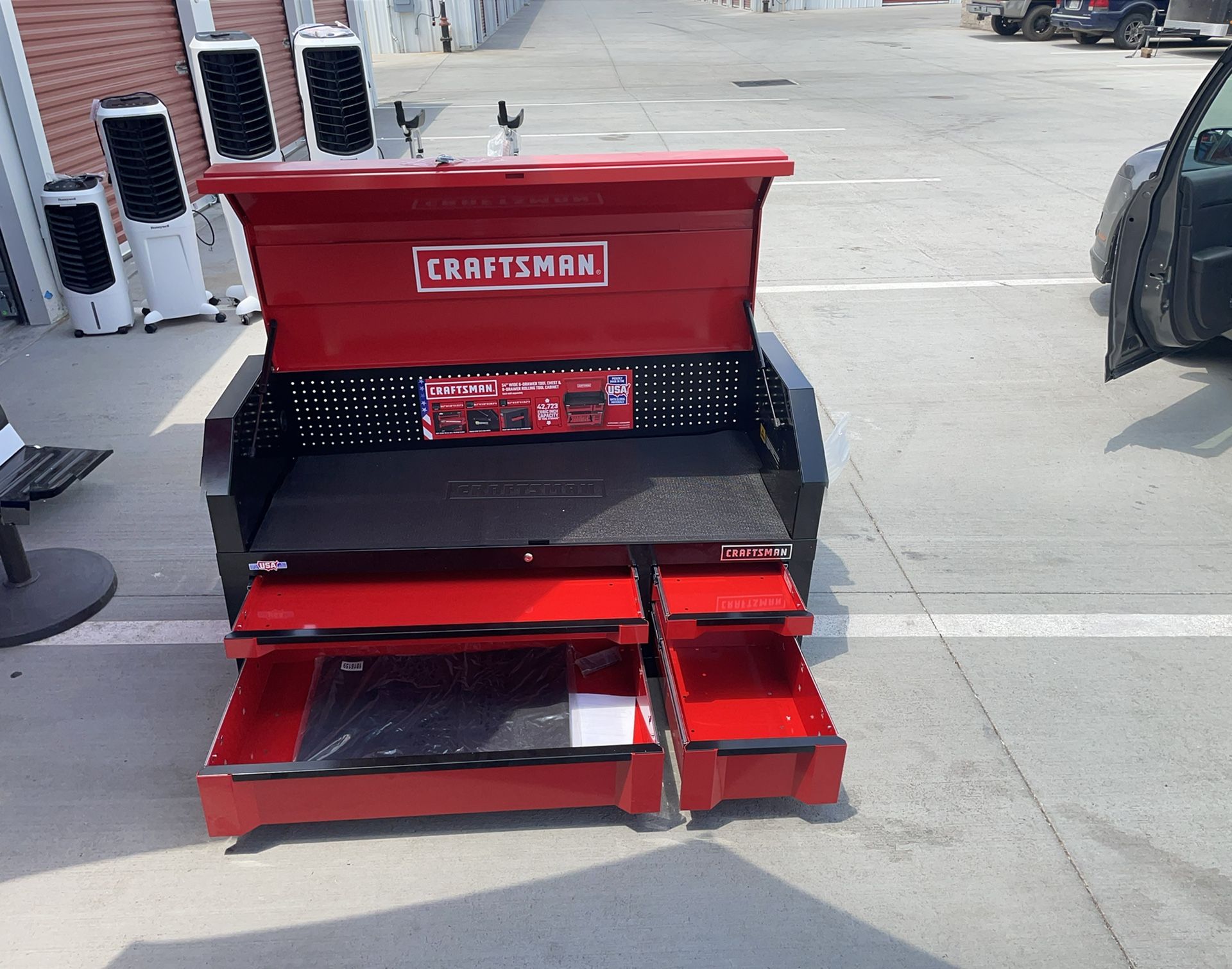 Me Llegó Esta Caja De Herramienta Craftsman Profesional Nueba Con 2 Llaves Mide 54 Pulgadas Valley Premiere Storagecdetras Del Pollo Loco En El Ce