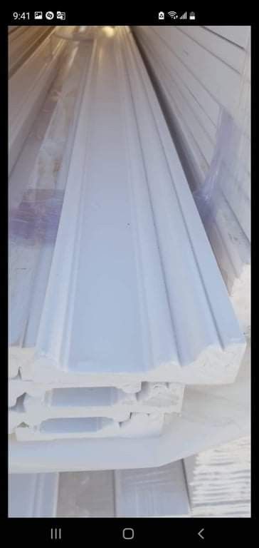 3 1/2× 16ft Adams. Casing Solid Pine Primed White. $23 Each Piece