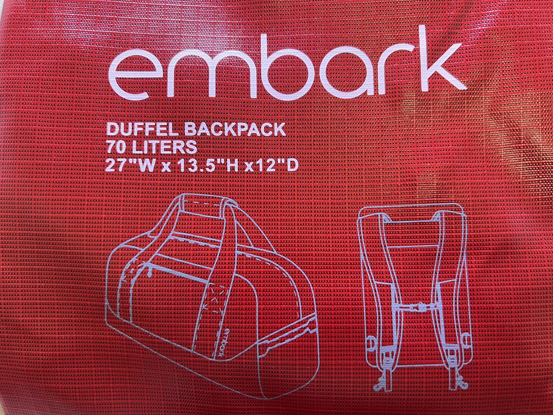 Duffle Backpack- Embark