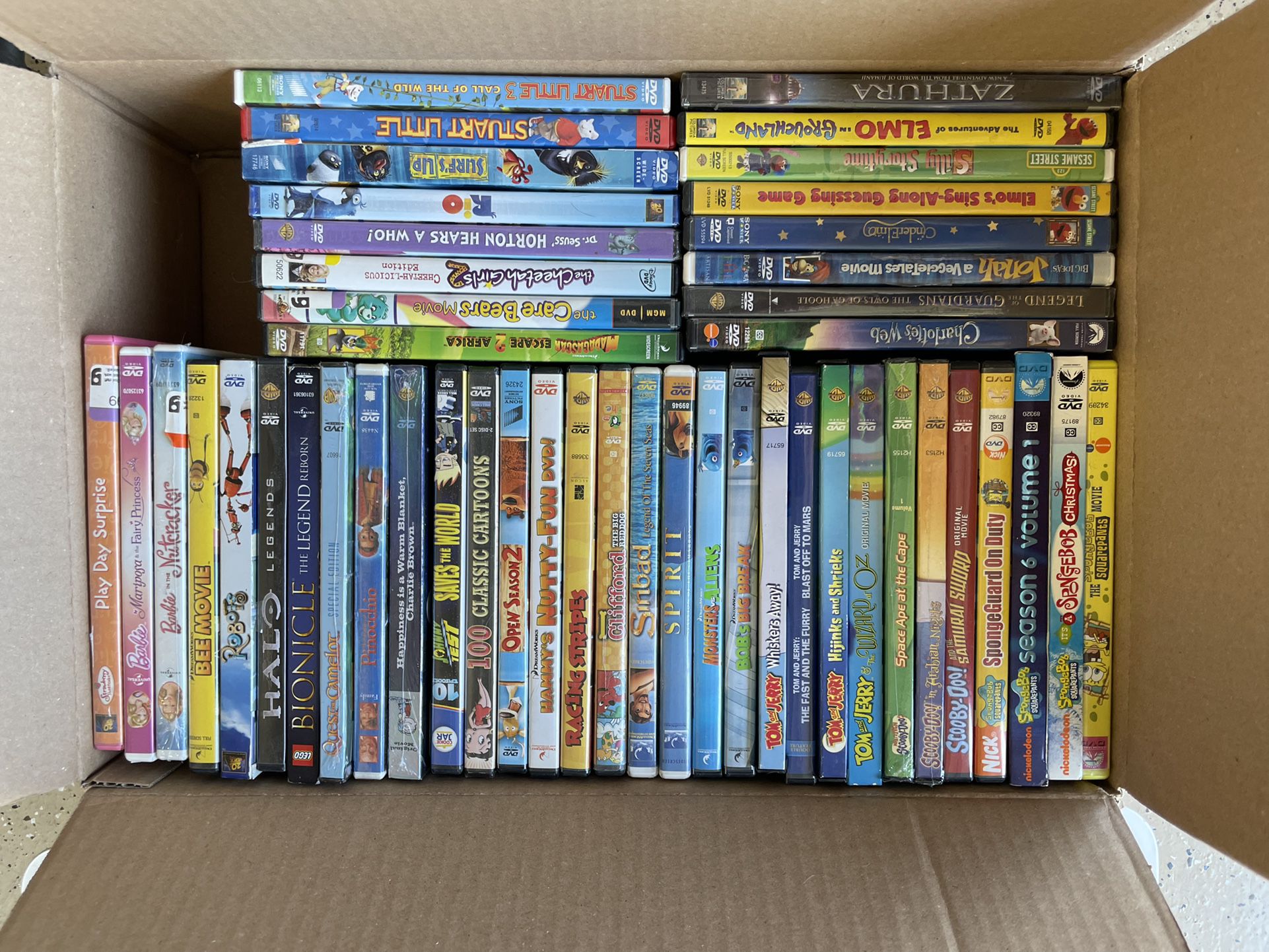 Lot of 75 Dvds 