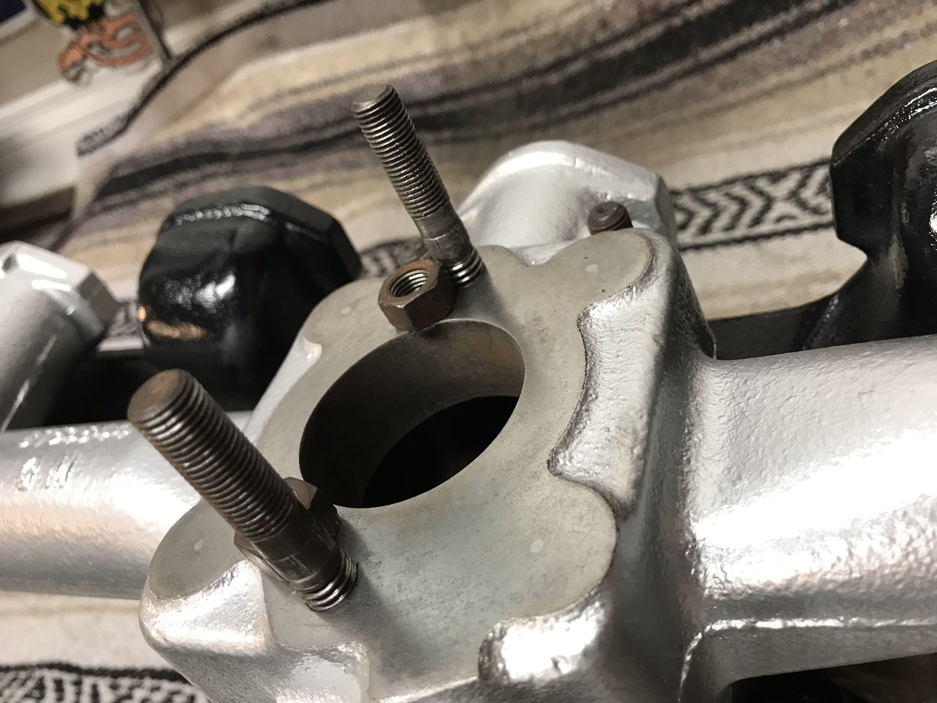 CHEVY 216 Intake 235 Exhaust Manifold 261 engine motor GMC original