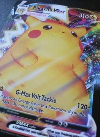 Pikachu Vmax Pokemon card