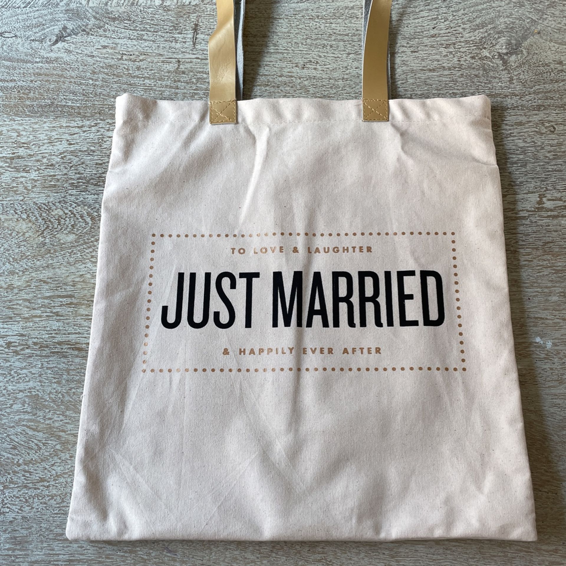Just Married Tote