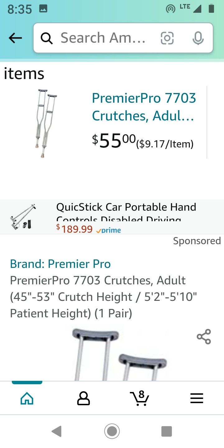 Premium Pro Crutches
