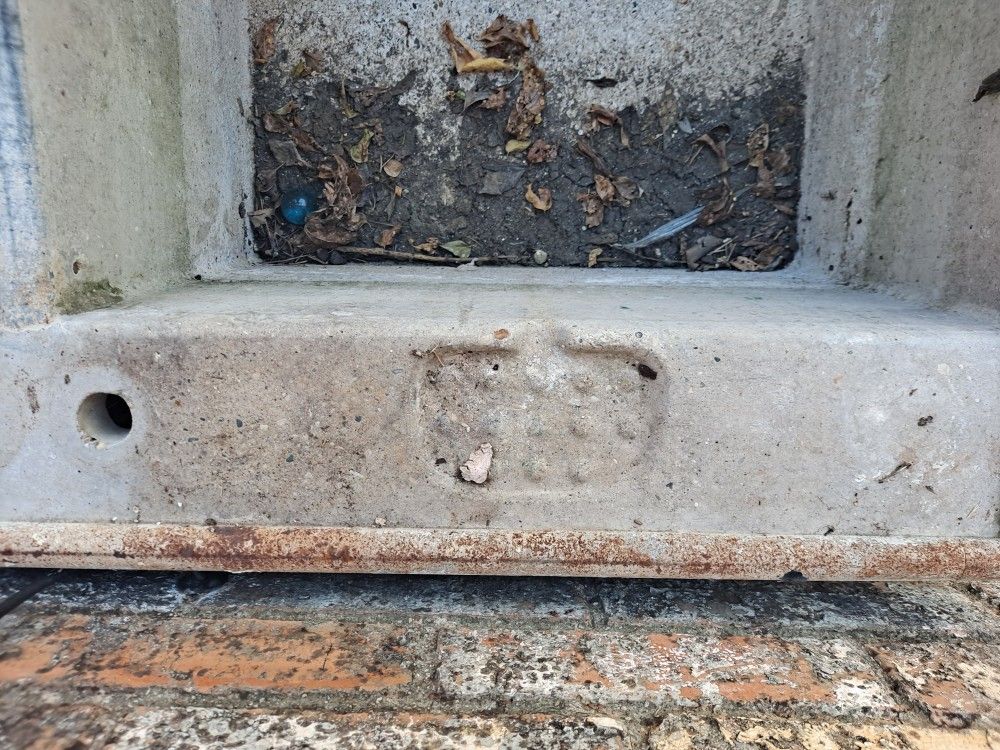 Antique Concrete Laundry Sink