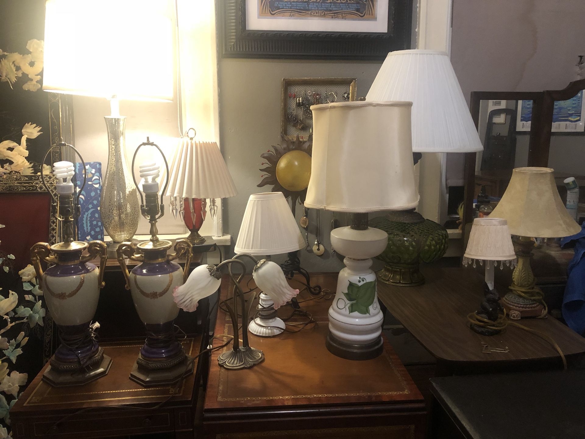 Antique lamps