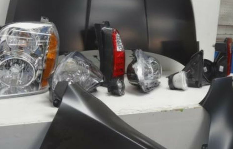 Full line of Painted Auto Body Parts Bumpers Fenders Hoods