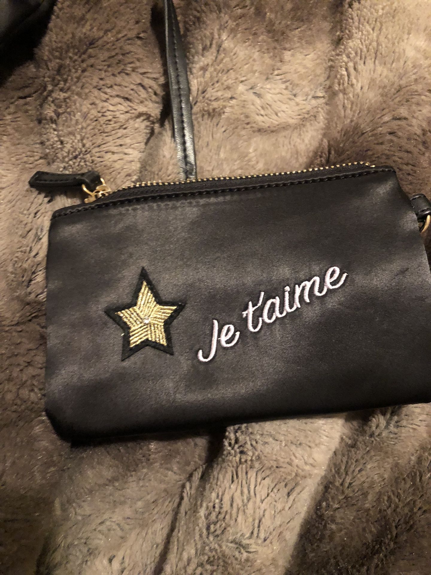 Tote Bag- French Words - With Wallet