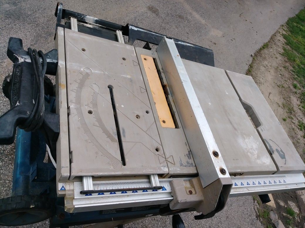 Ryobi Table Saw with stand