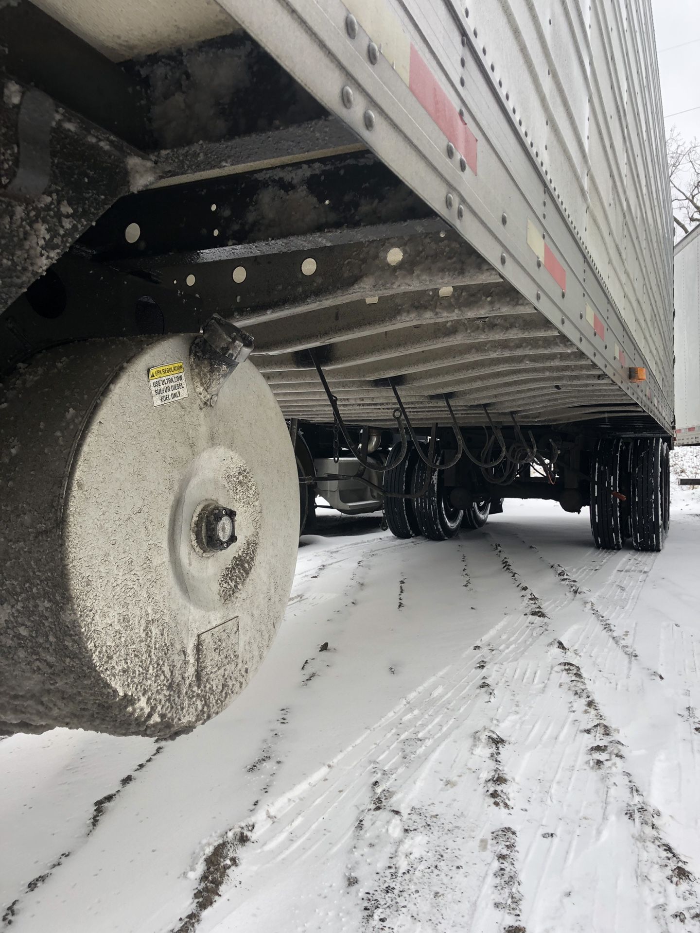 2001 Utility Thermo King Trailer Clean