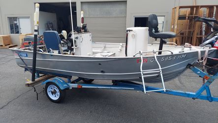 Valvo Westcoaster Welded Aluminum Center Console fishing boat. Runs great 👍. Thumbnail