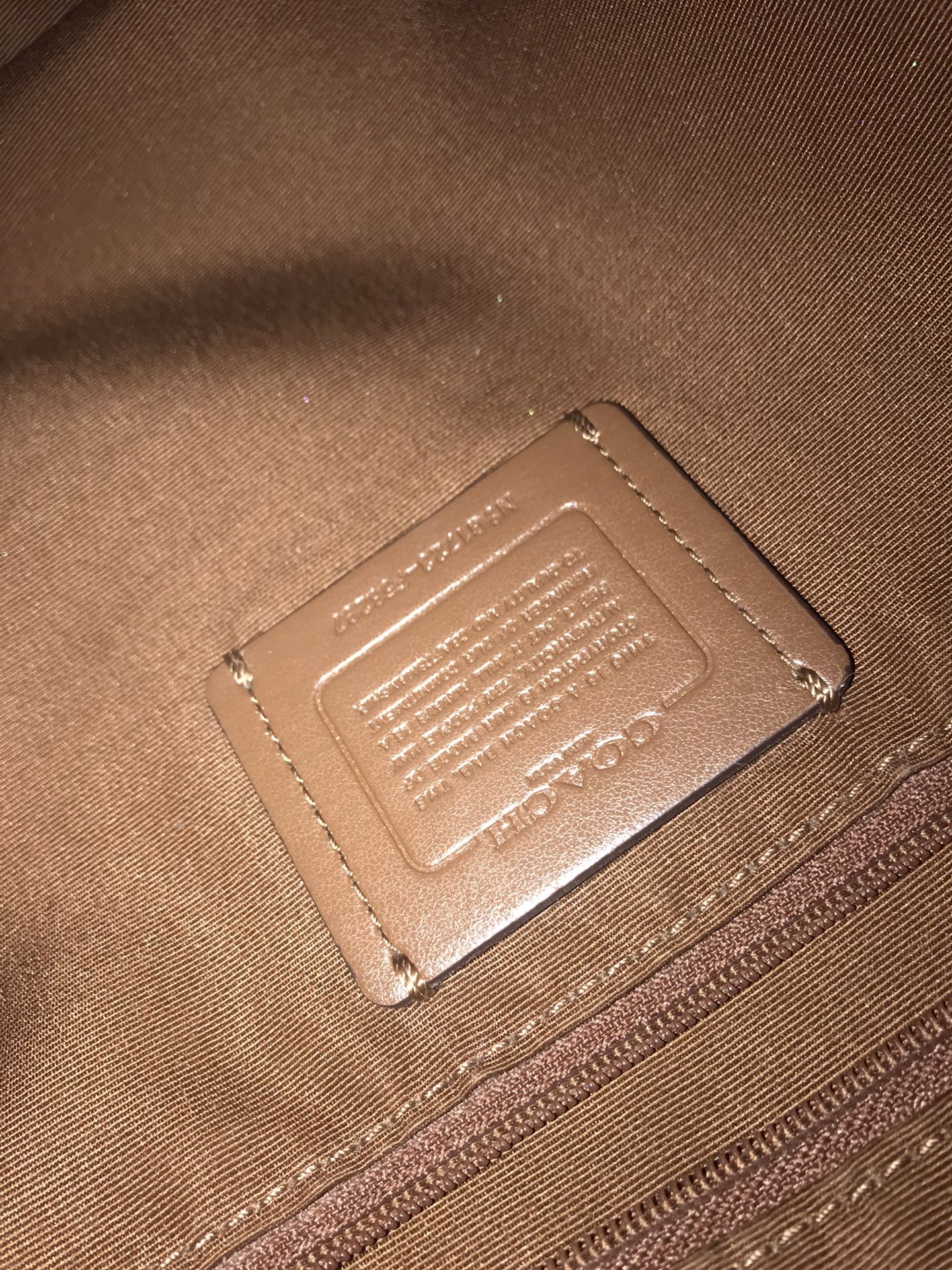 Coach bag and small coach wallet