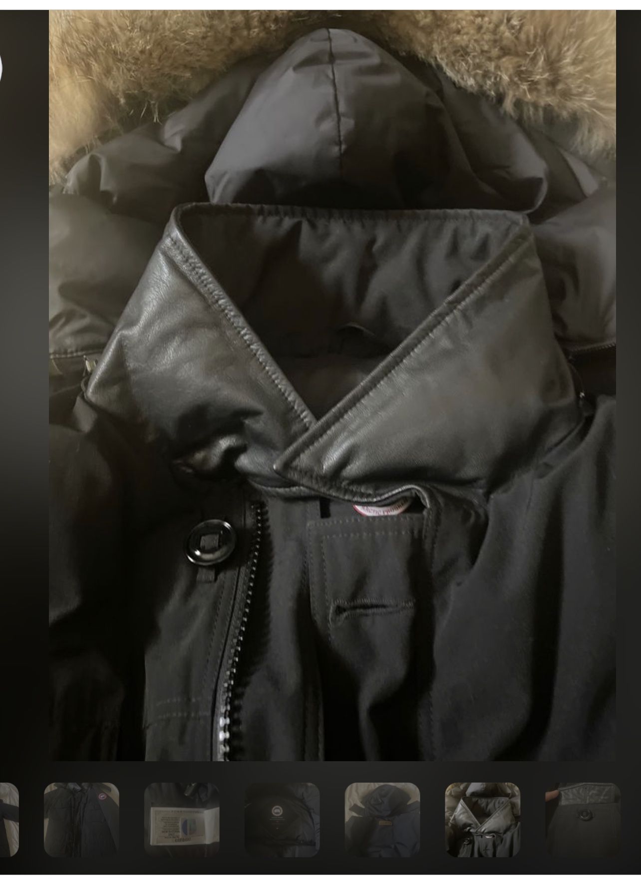 Canada goose mens Banff Parka Black Large