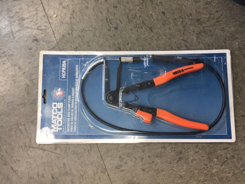Pliers MATCO TOOLS HCPR20A RATCHETING HOSE CLAMP PLIERS NICE! Hand Tools
