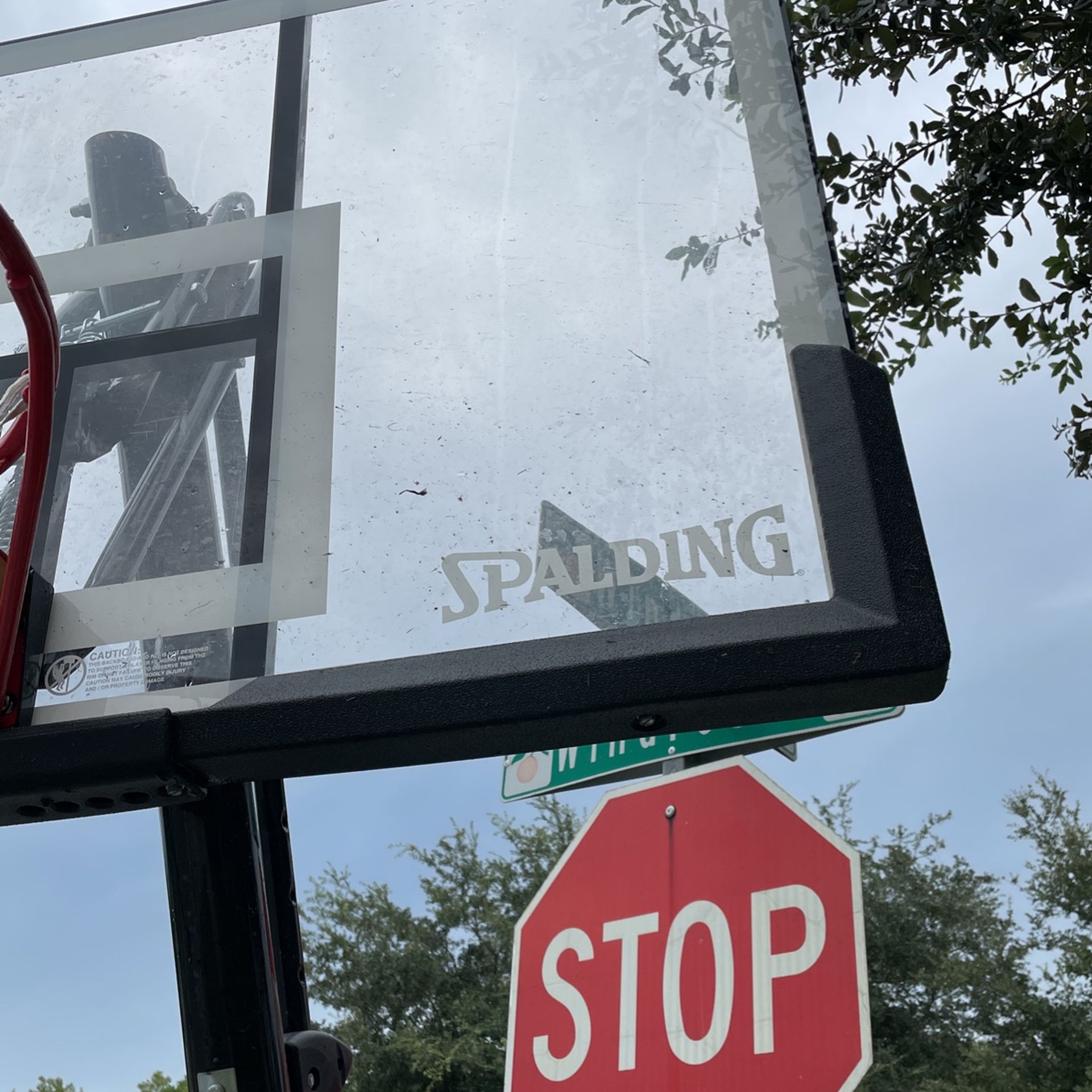 Spaulding Rebounding Basketball Hoop