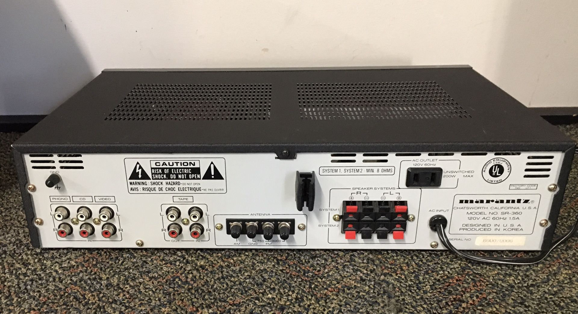 Marantz /Sony Stereo