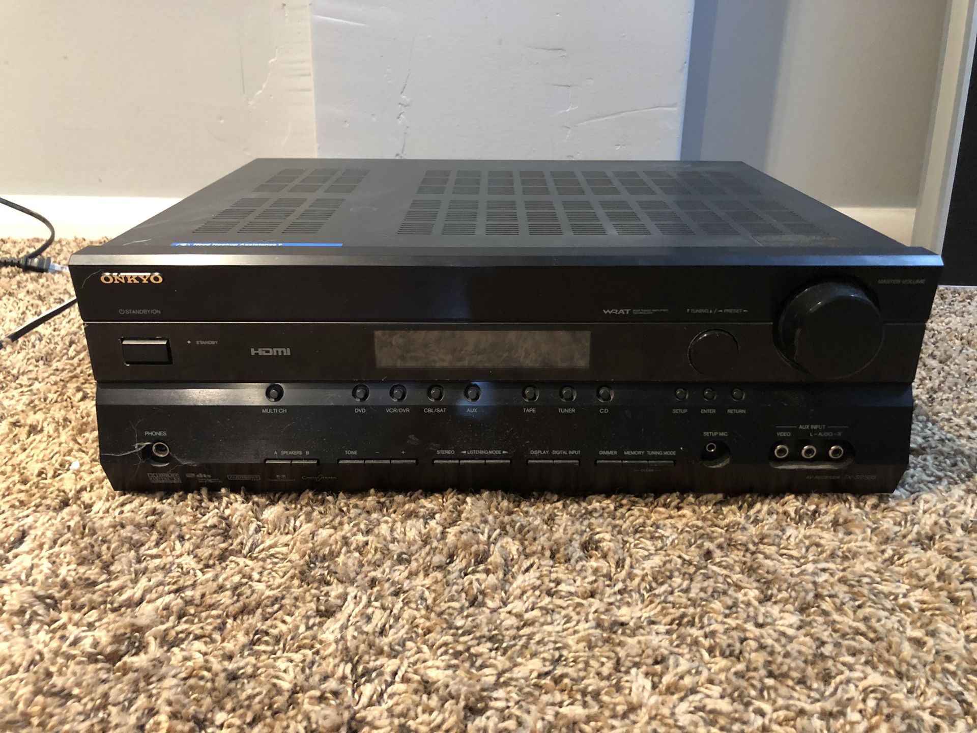 Onkyo TX-SR505 AV Receiver (7.1 surrround sound)