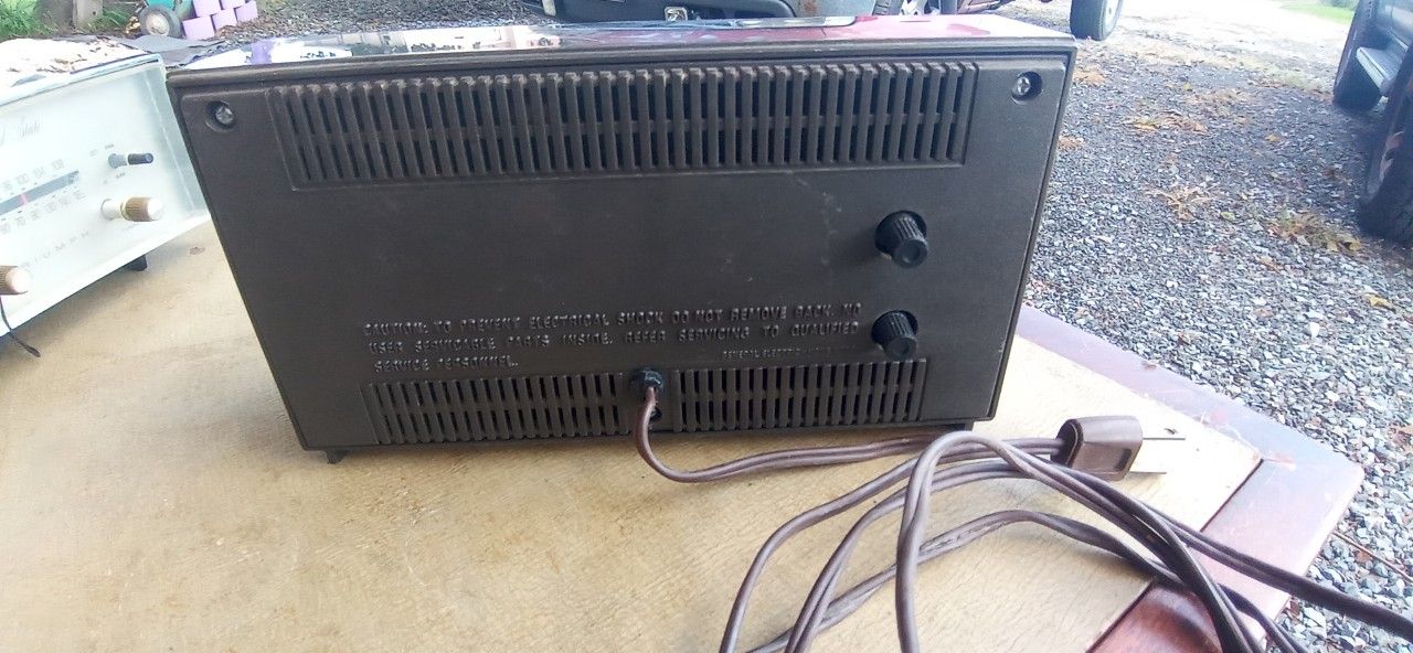 GE Solid State Am Alarm Clock Radio