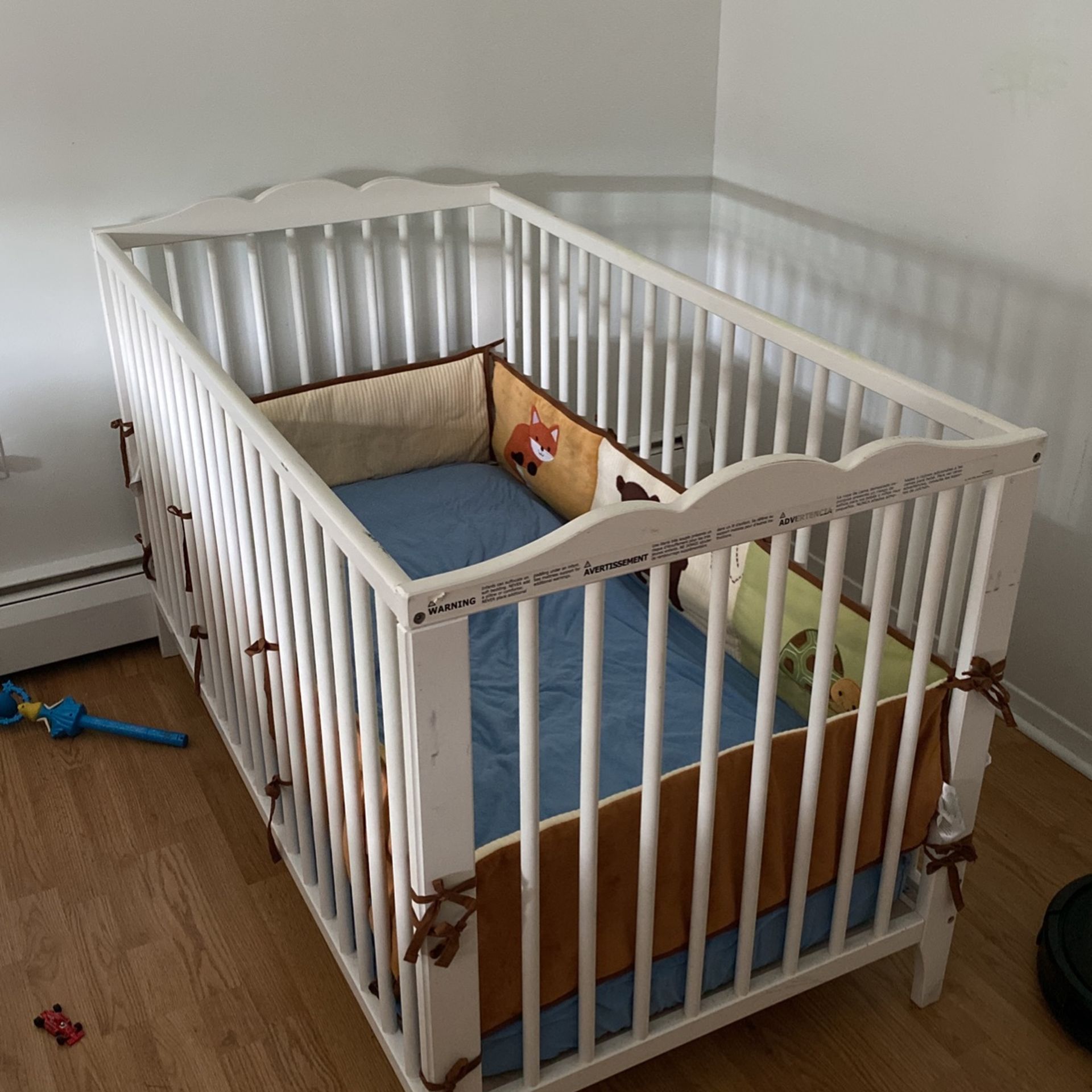 Crib With Mattress