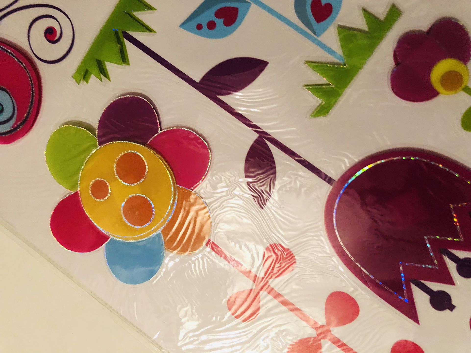 Owl & Flower 3D Wall, Mirror or Window Sticker Absolutely Stunning Some of the Decals Pop out and look realistic 30x20 Inches 2 available listing