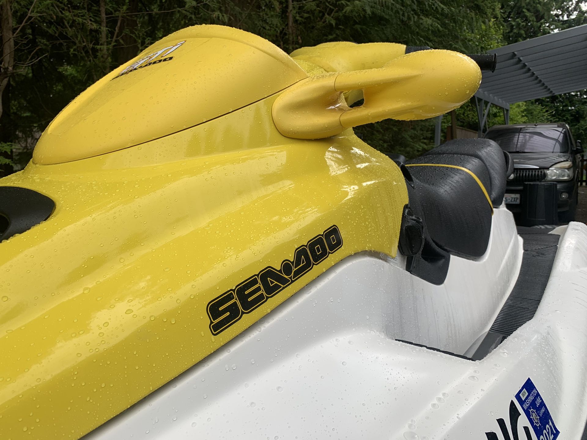 Custom 1997 Seadoo GTX and 1997 Seadoo GTI with double trailer for Sale