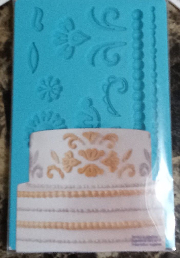 Silicone (cake decorating) Fondont Mold