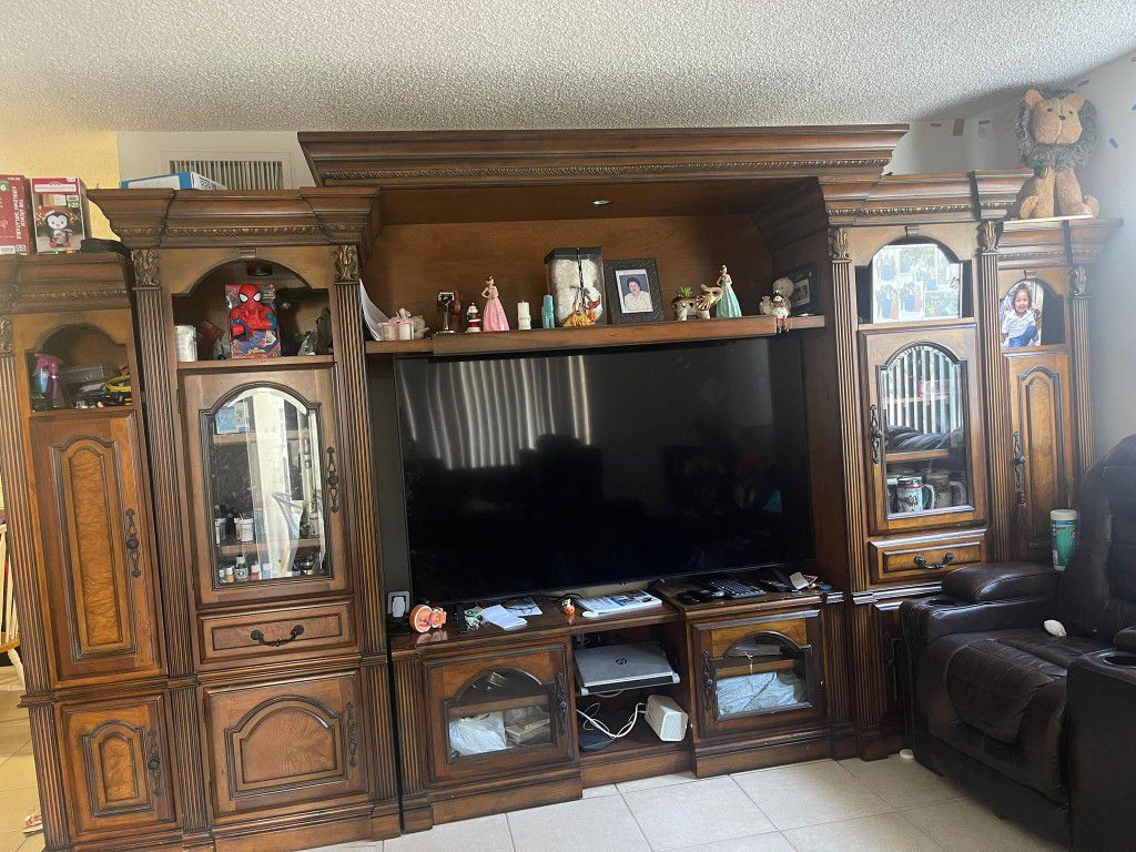 FREE.    entertainment Center Tv Stand 