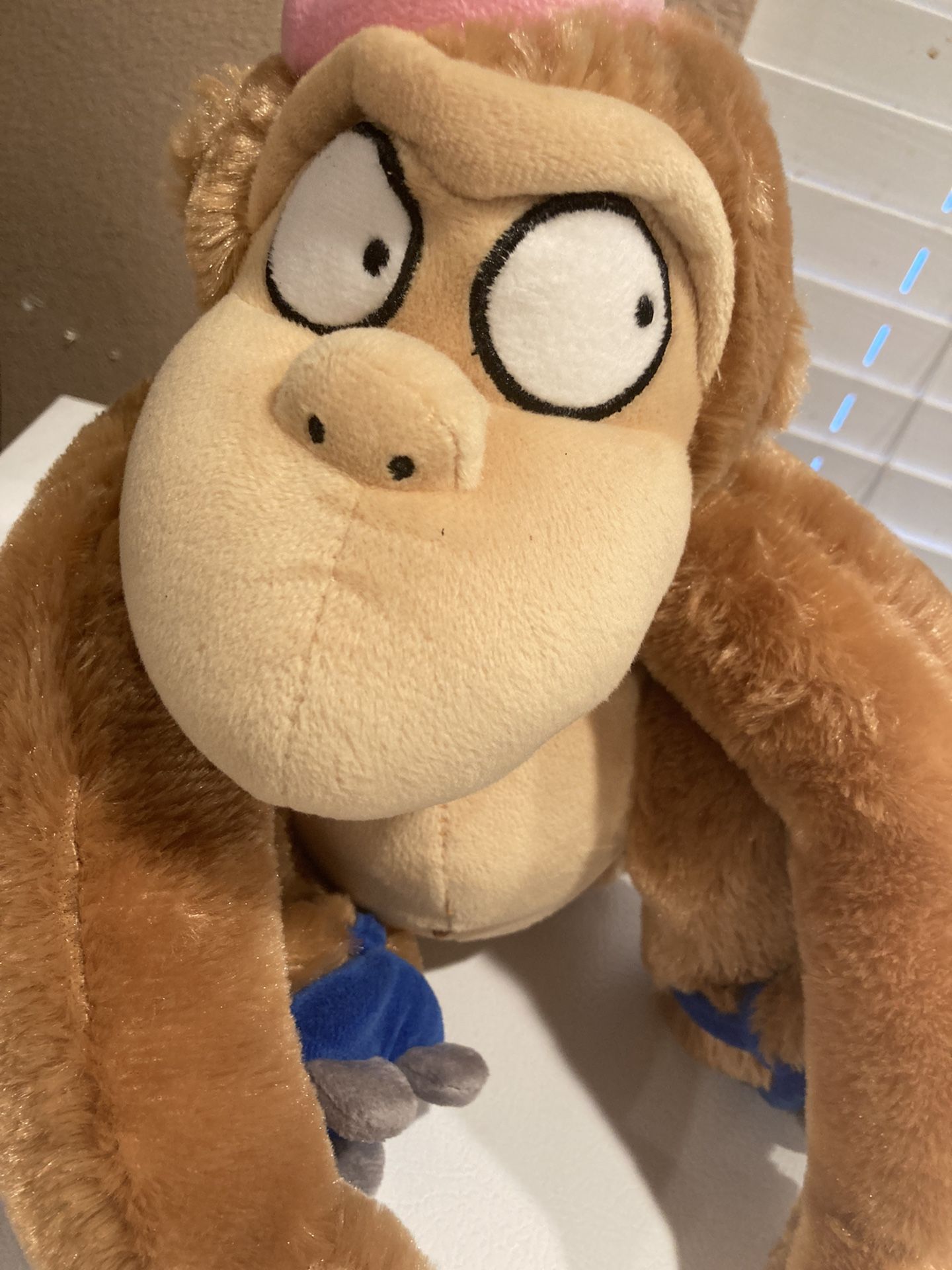The Simpsons Mr. Teeny Chimp Monkey Plush Universal Studios Stuffed Animal