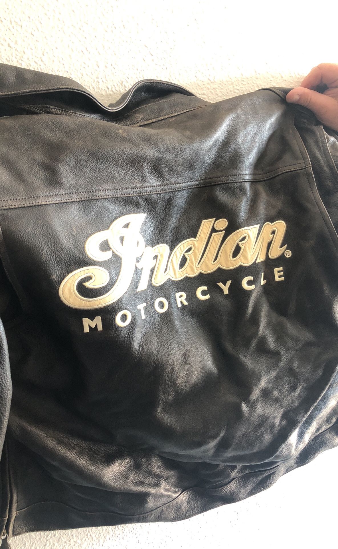 Indian motorcycle leather jacket