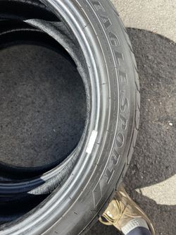 4 Used 215/45/18 Hankook And Goodyear Tires  Thumbnail