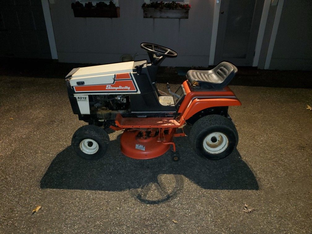 Simplicity 4212 tractor for Sale in Ridgefield, CT OfferUp