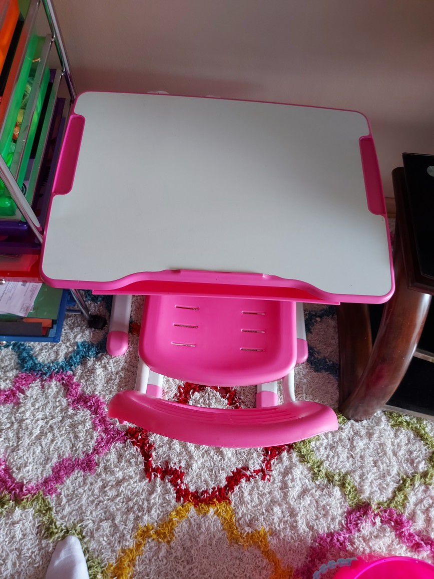 Desk For Kids, Lamp And Book Holder NOT Included