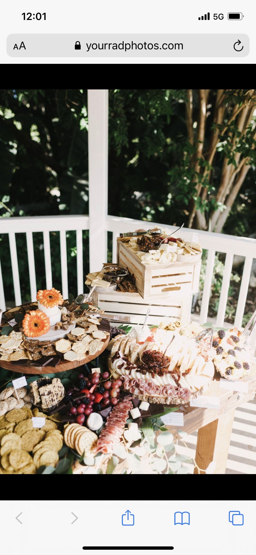 WEDDING GRAZING VENDOR