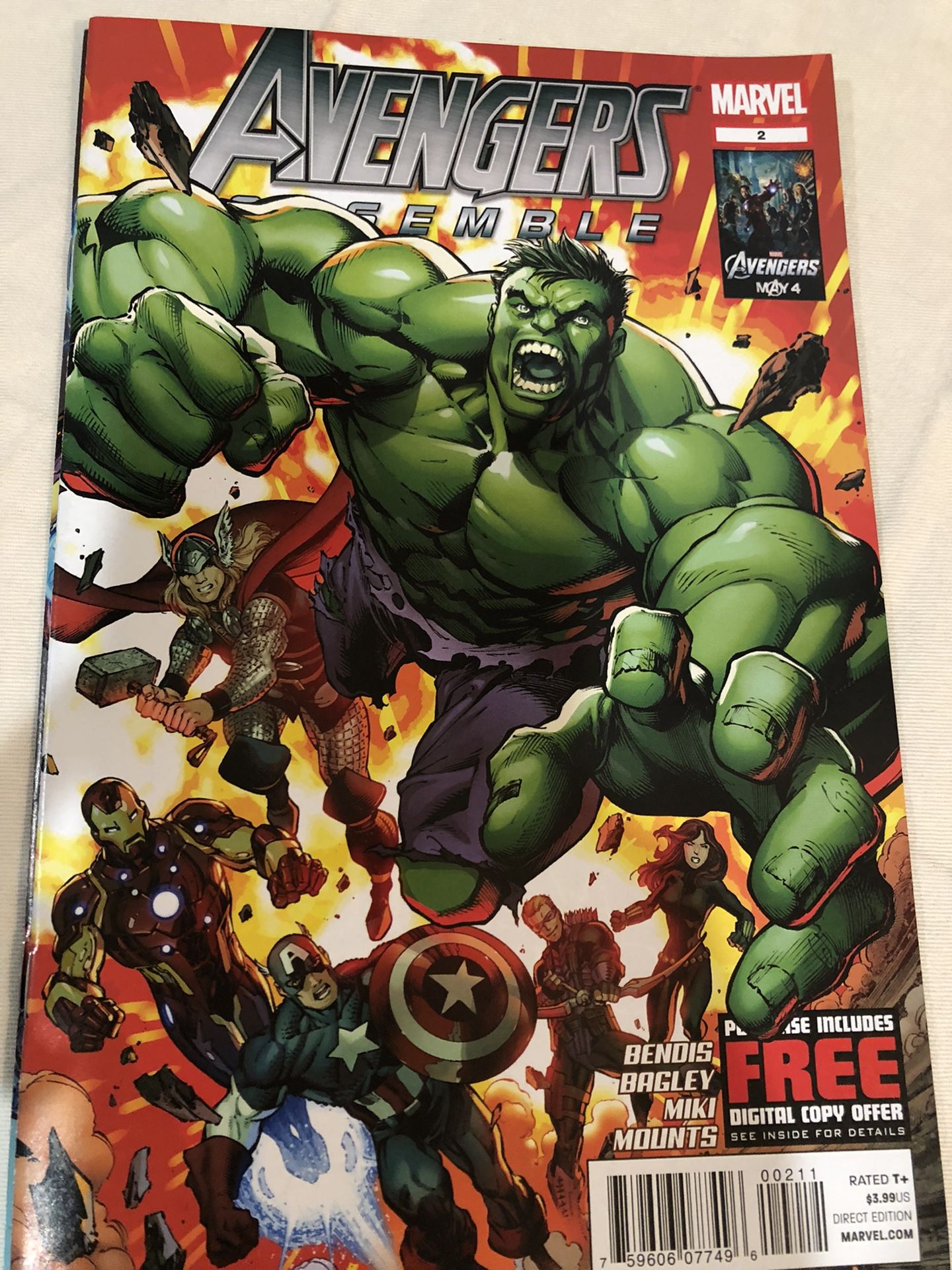 Marvel Comics Avengers Assemble 2 Issues