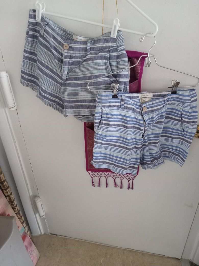 Ladies Linen Shorts 4
