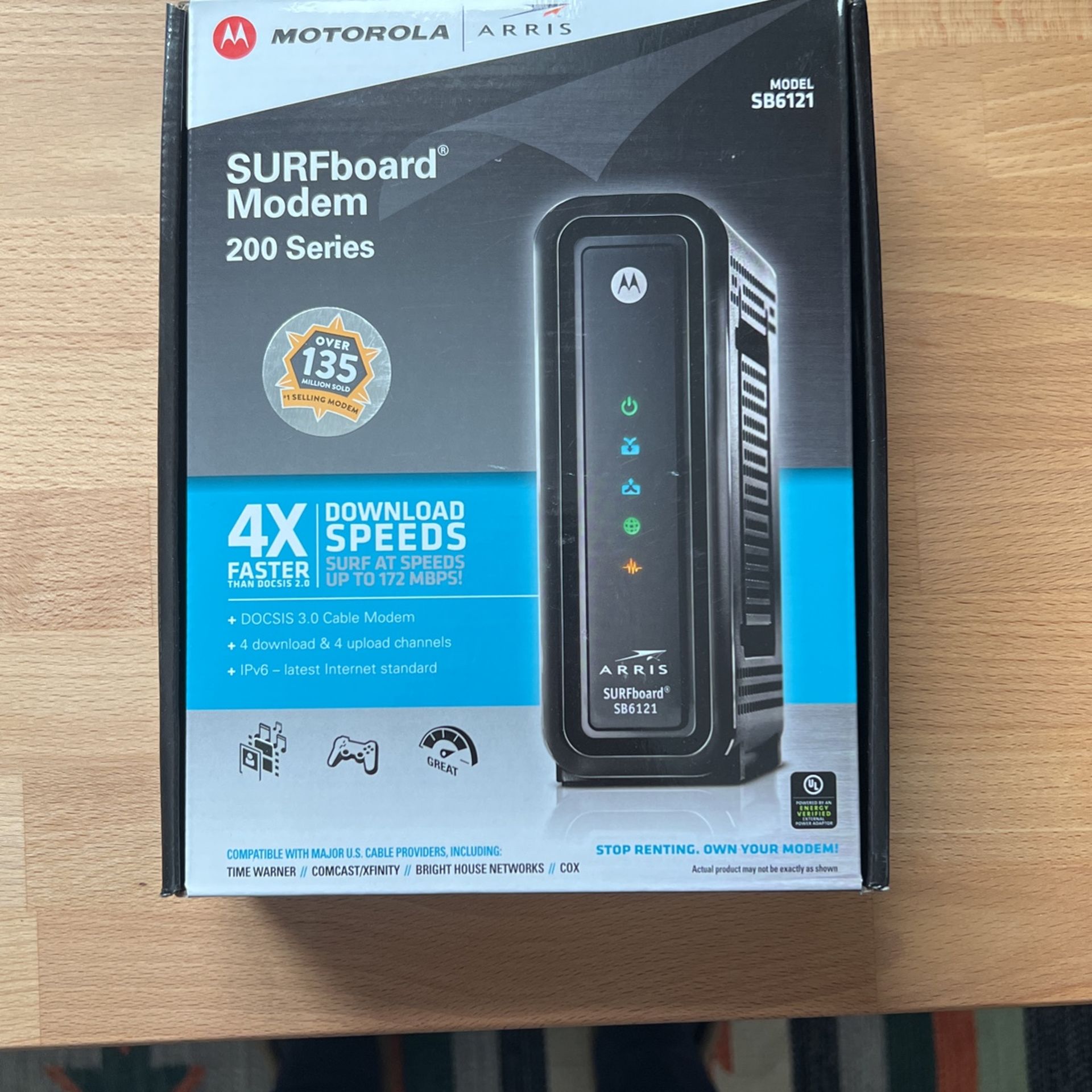 Motorola Arris Surfboard SB6121 DOCSIS 3.0 200 Series