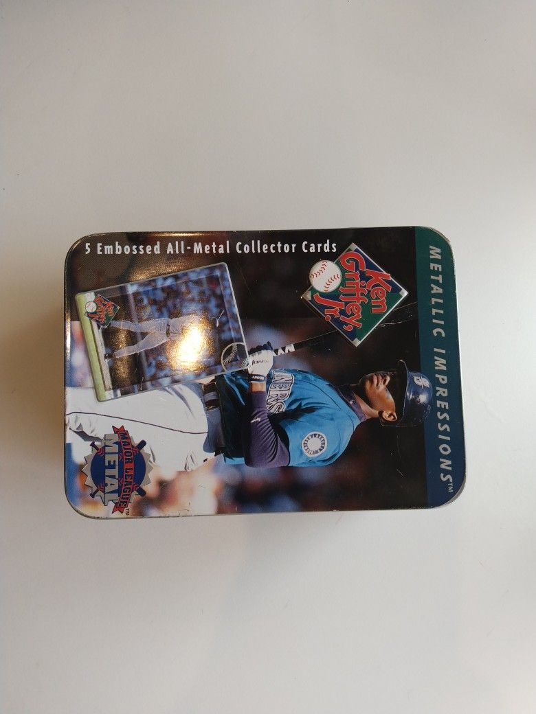 Ken Griffey Jr. Metal Collector Cards
