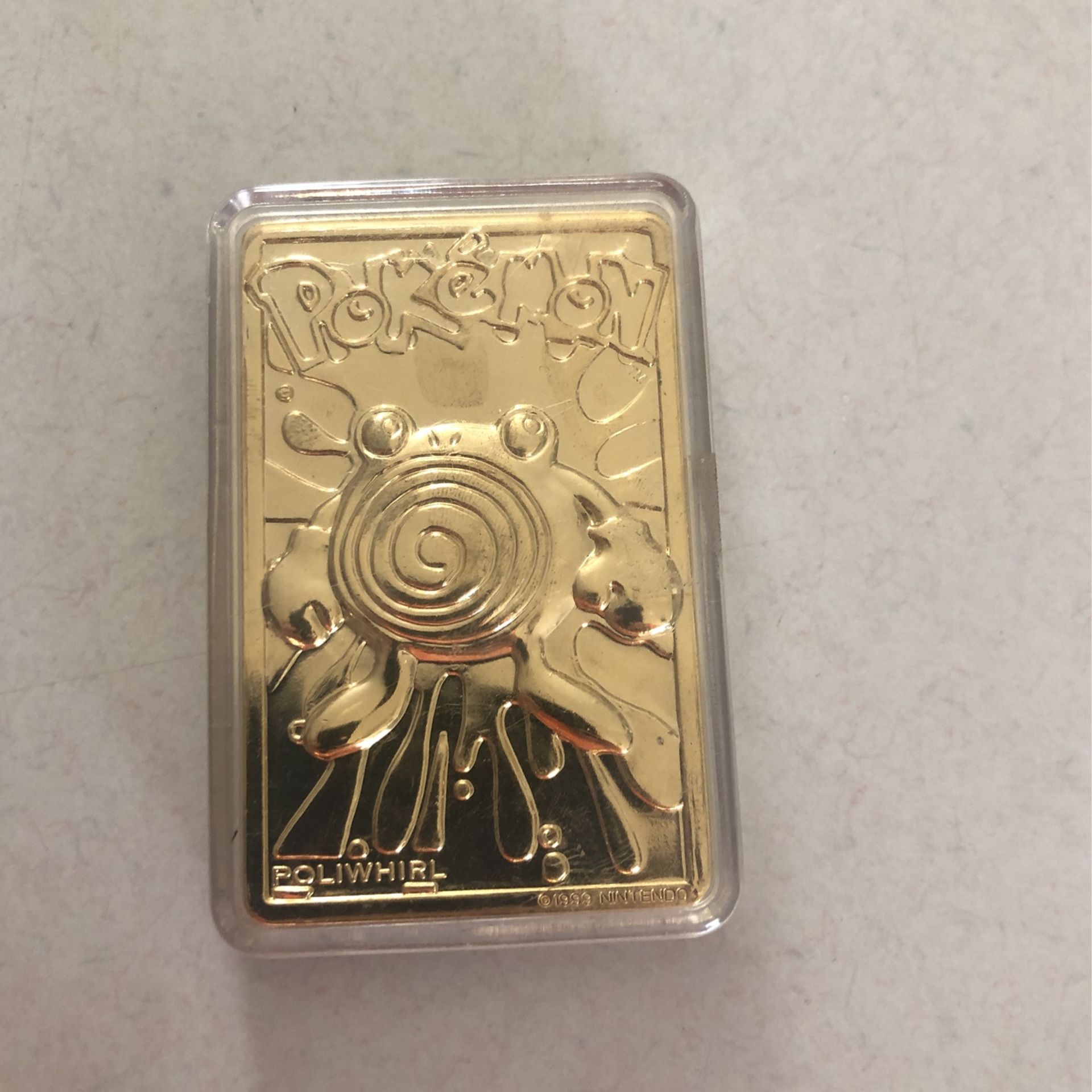 23 Karot Gold Collectible pollywirl Pokémon Card
