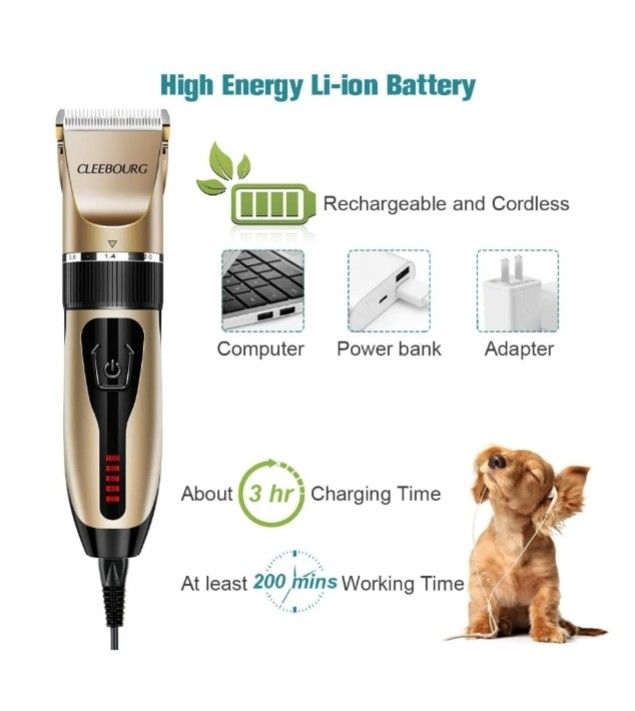 Proffesional Grade Pet Grooming Trimmer