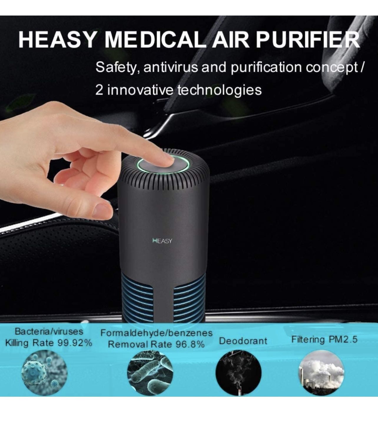 Portable air purifier new