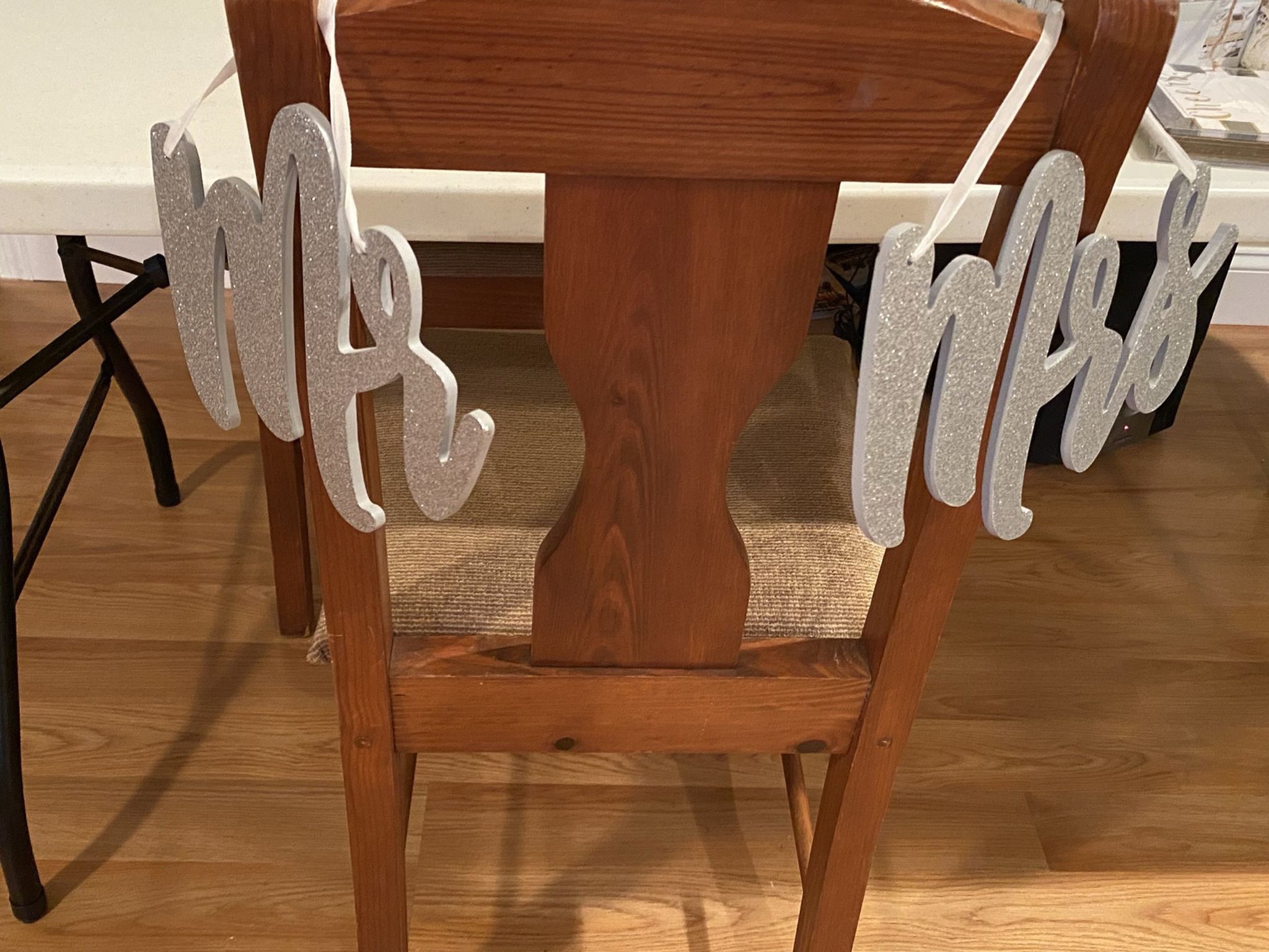 Mr/Mrs Chair Signs