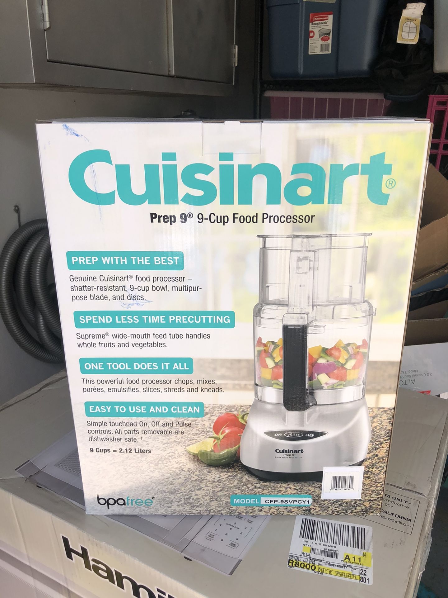 Cuisinart Prep 9-cup Food Processor BRAND NEW